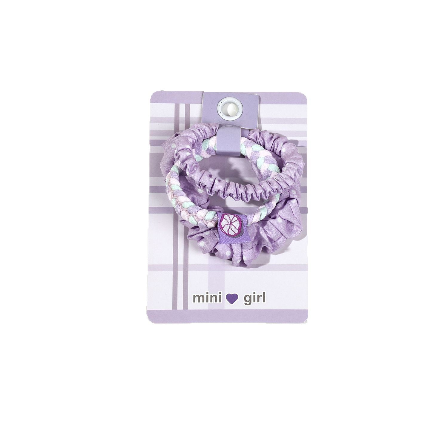 Qiyue Cute Hemp Rope Hair Tie for Girls 2025 Korean-style New hair Tie, high elasticity and durable hair accessory Item Picture