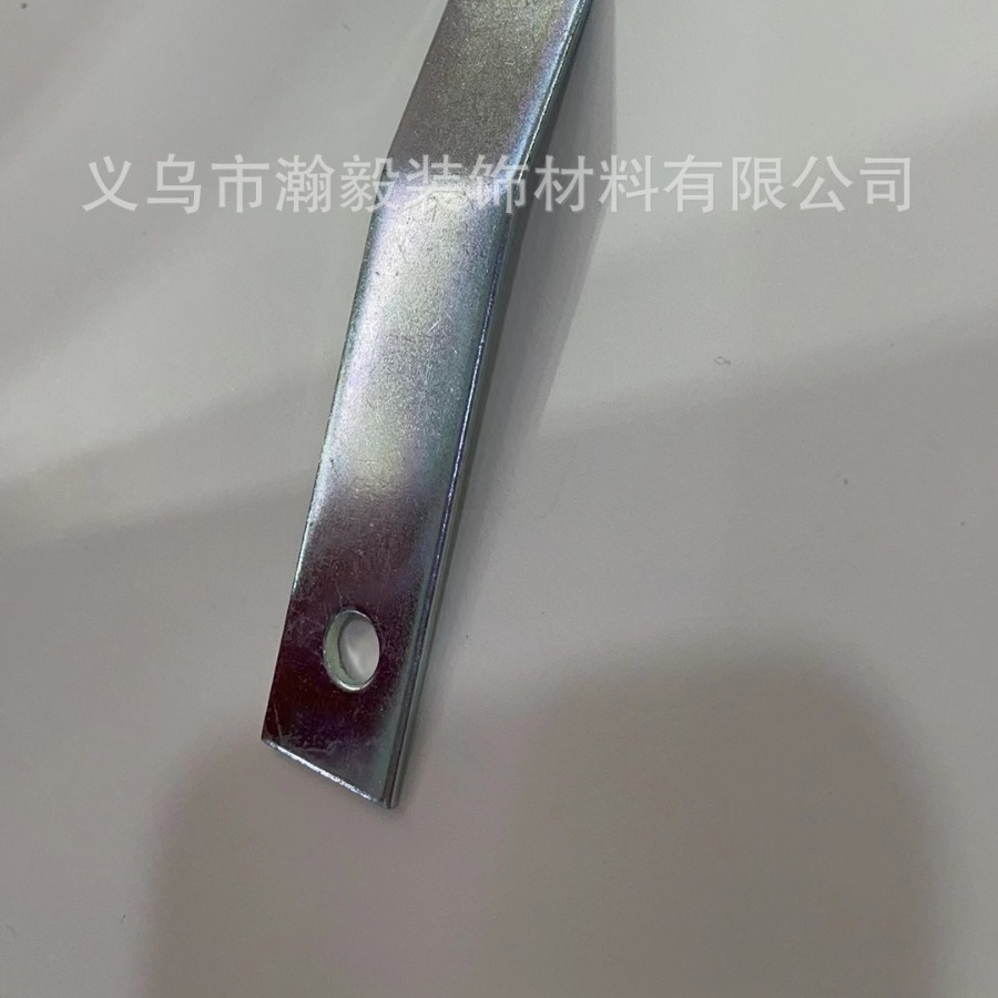 Hardware hook photo frame anti-theft concealed hanging oil painting exhibition, traditional Chinese painting cross-stitch picture frame anti-theft dark box buckle accessory wrench details Picture