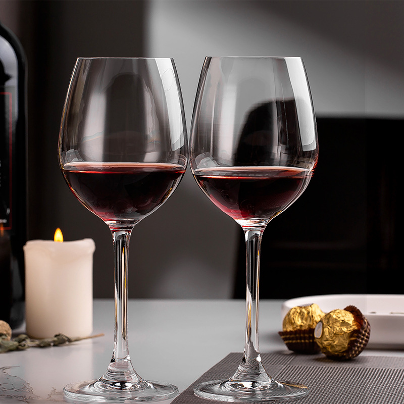 Iderita creative crystal wine glasses, goblets, wine glasses, champagne glasses, wine set wholesale with LOGO printing Specification drawing