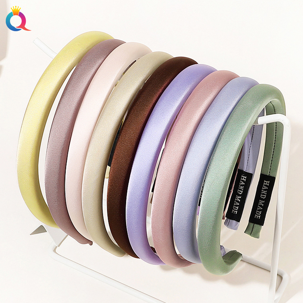 Wholesale of Qiyue fine high-top sponge hair bands, high-end hair clips, small fragrance hair bands, face wash hair holes and hair accessories full figure