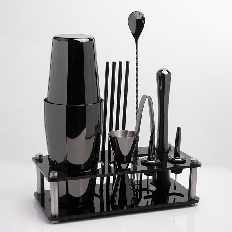 Stainless steel cocktail shaker set, shaker glass, cocktail mixing tools, professional shaker glass, bar mixing equipment Application Scenario