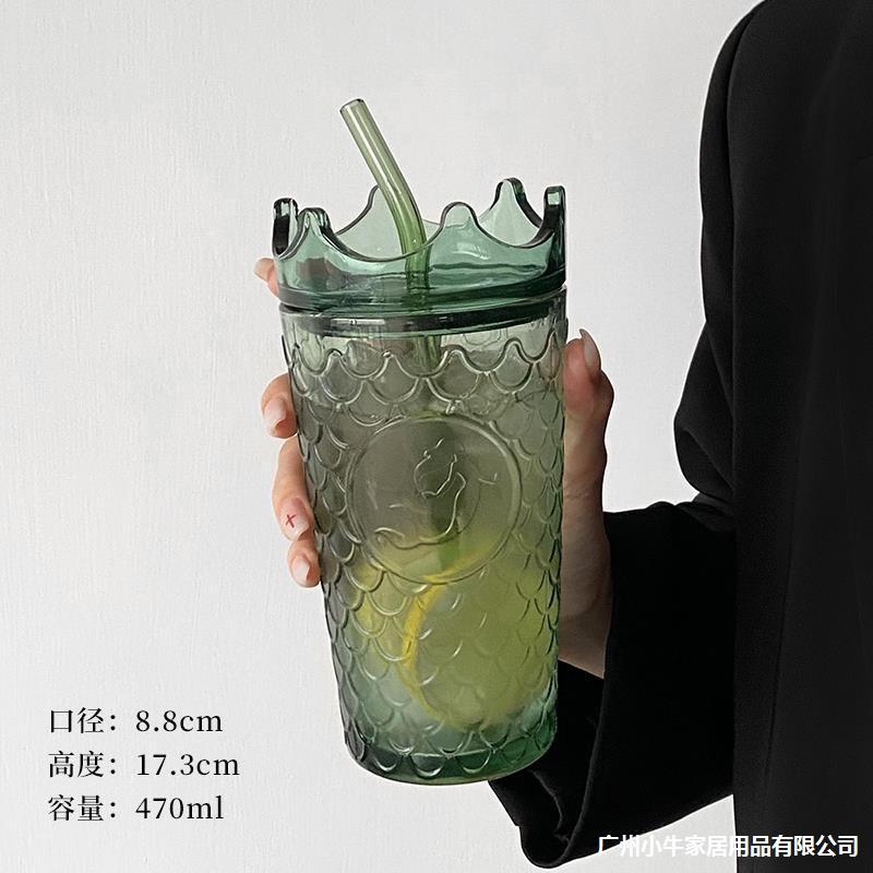 Retro embossed glass cups, water cups, order glass cups, household milk cups with high appearance standards, coffee cups, sunflower cups with LIDS Specification drawing