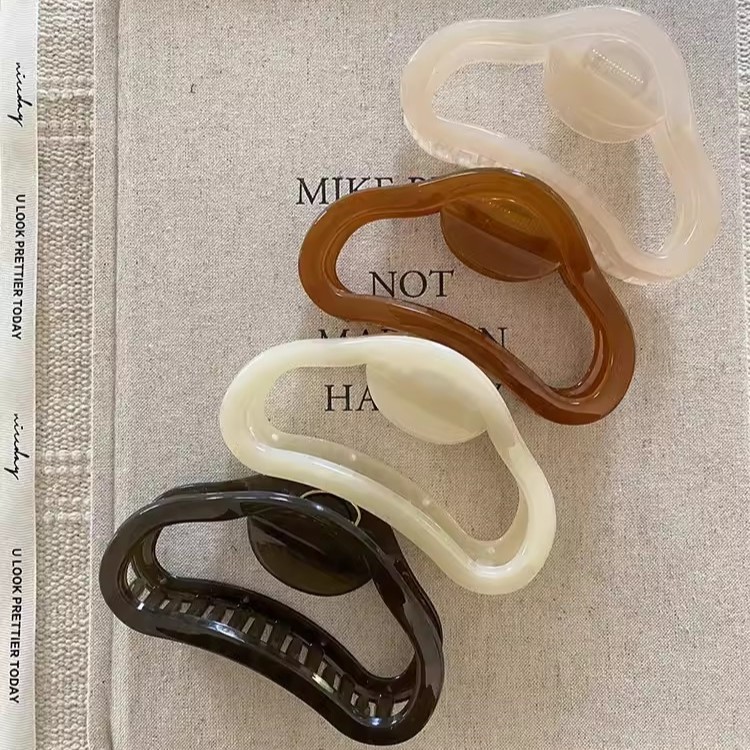 High-end women's hair clips, large hair clips, back hair clips, 2025 new high-end shark clip headwear details Picture