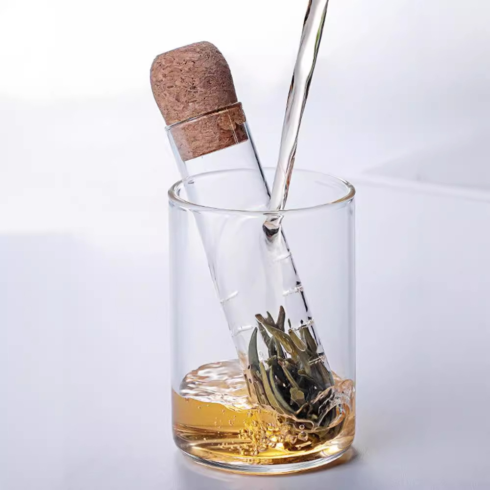 Tea bags, tea brewing tools, office tea sets, tea ware accessories, glass test tubes, tea strainers, tea filters, tea leaf filters Specification drawing