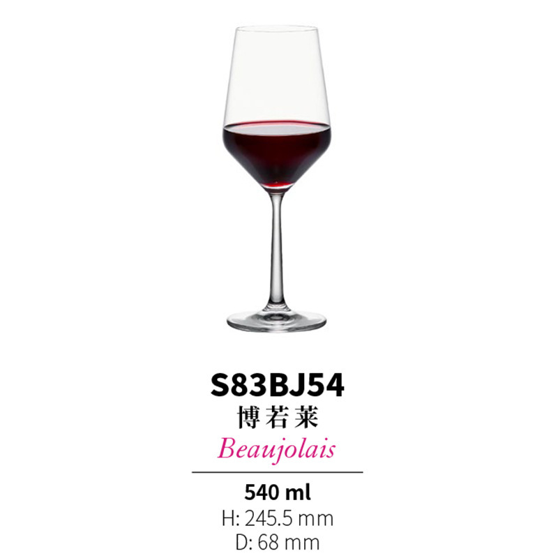 Wholesale from the manufacturer of Idelita modern crystal red wine glasses, white wine glasses, champagne glasses, Burgundy glasses and goblets details Picture