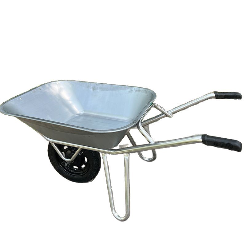Thickened unicycle, agricultural small cart, hopper cart, labor cart, flower and orchard vehicle, construction site push and pull watermelon handcart Item Picture