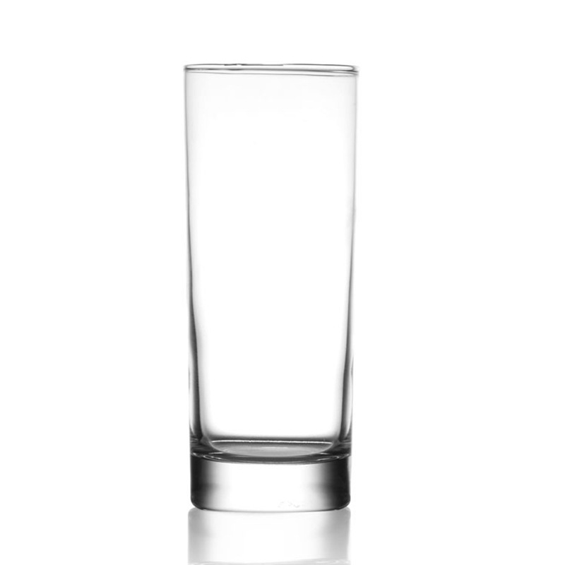 Lemeiya household vertical lift water glass, heat-resistant transparent glass water glass, juice glass, beer glass, whisky glass details Picture