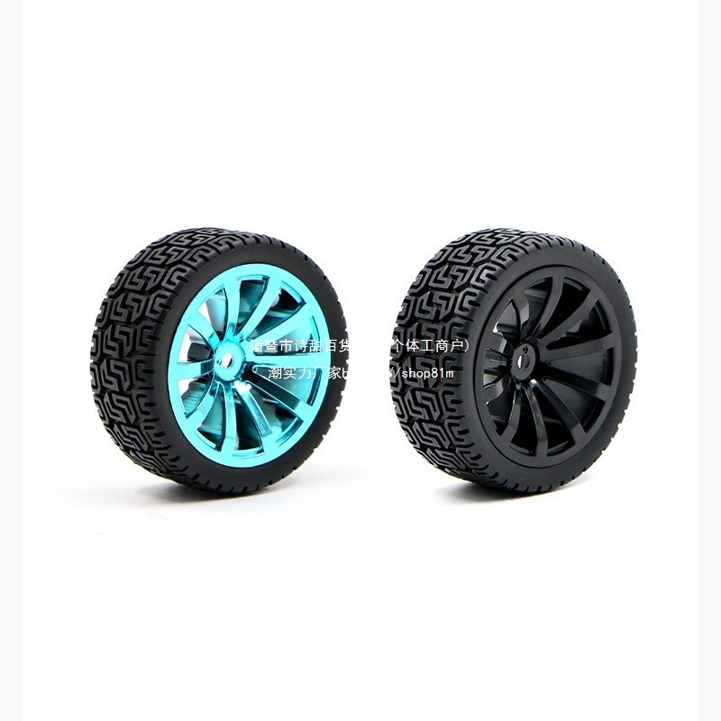 65mm anti-slip tires, McNam wheels, swivel wheels, trolley chassis, TT motor wheels, couplings Application Scenario