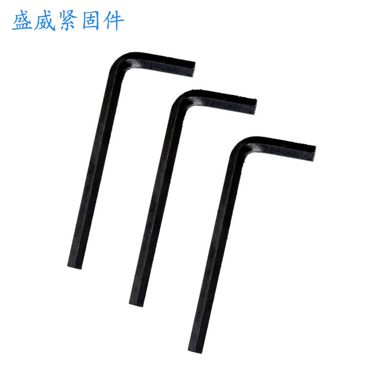 L-shaped high-strength nickel-plated hex socket wrench, hardened flat head hex socket wrench in stock for wholesale Application Scenario