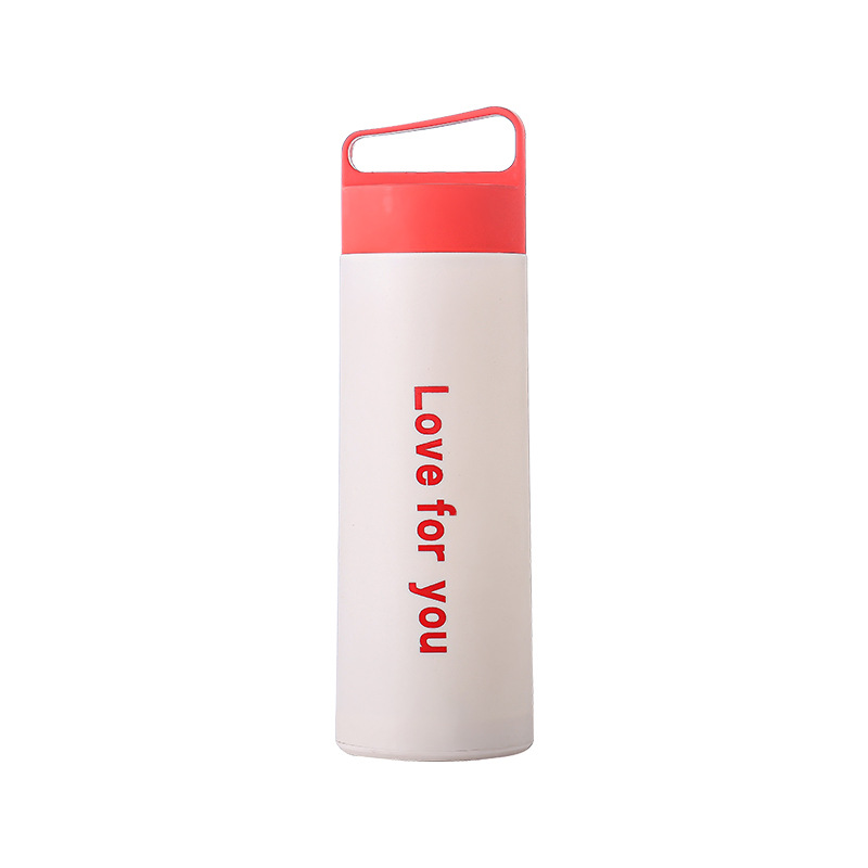 Fashionable and simple handle glass cups, water cups for male and female students and couples, promotional gifts for the opening anniversary, cups printed with logos Item Picture
