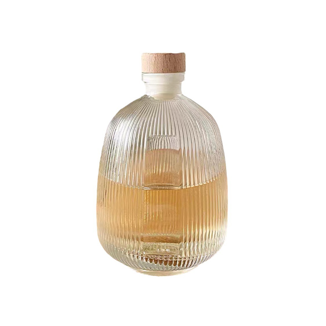 Wholesale of high-appearation-level glass empty wine bottles, self-brewed fruit wine, green plum and bayberry wine, portioned and sealed glass bottles Item Picture