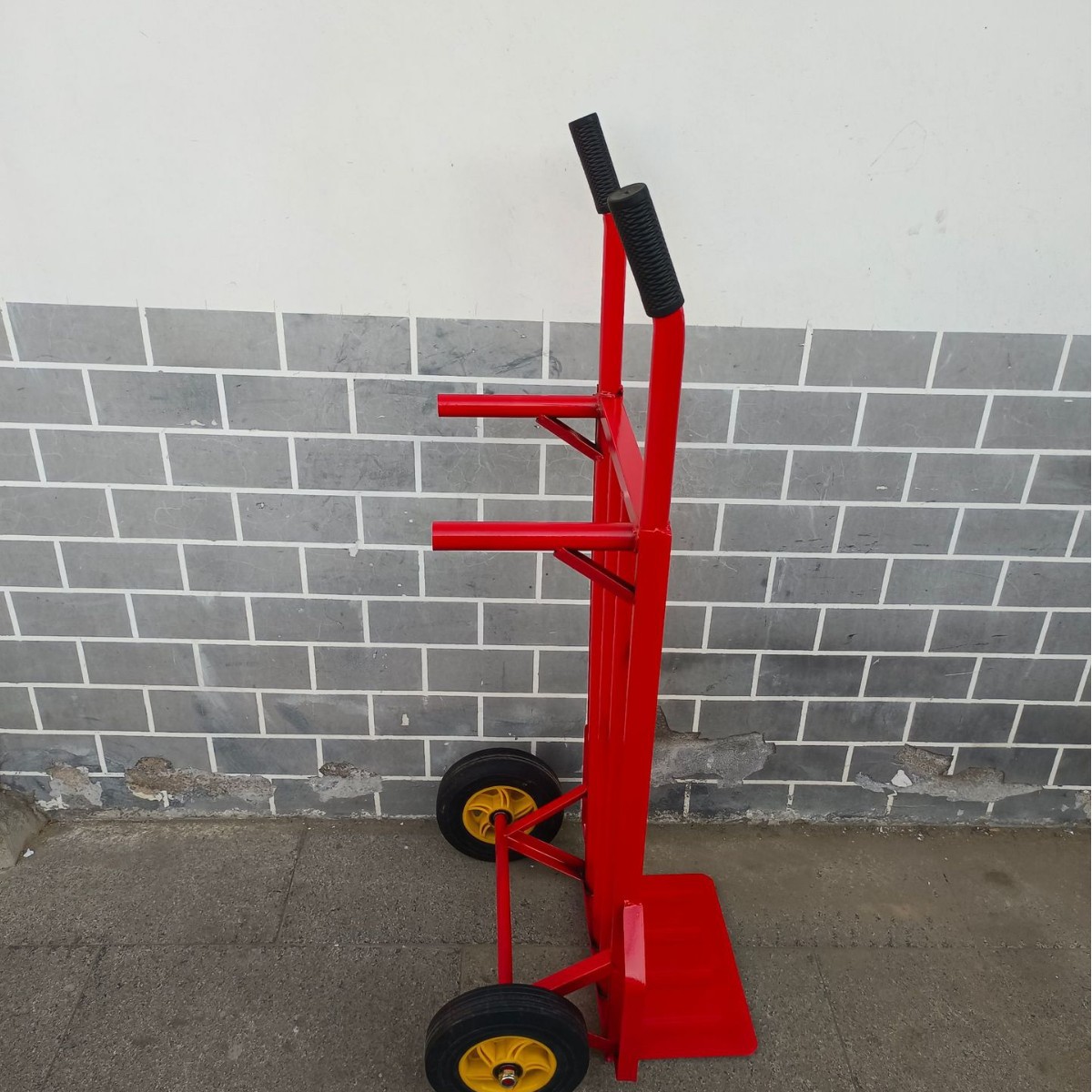 12 Warehouse trolley, flat trolley, special two-wheel trolley for loading goods details Picture