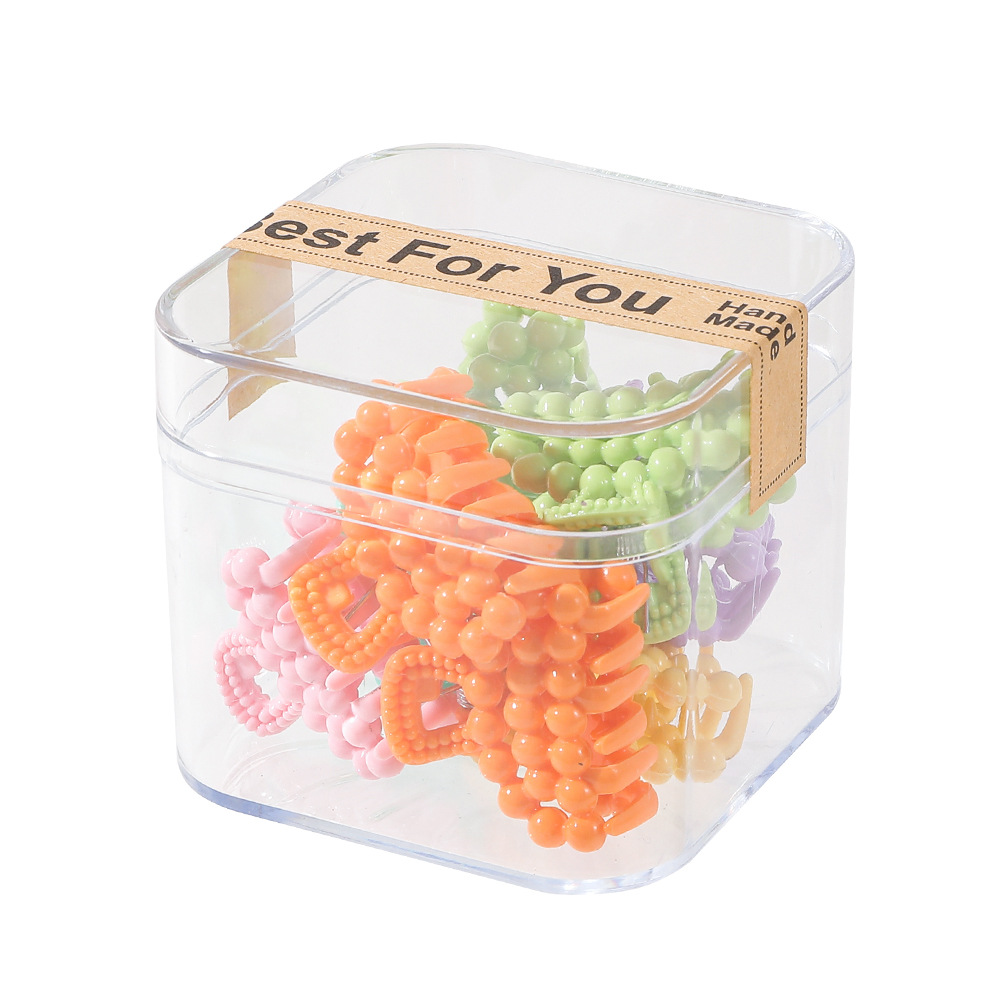 Qiyue Cross-border Cute Small Hair Clips, ins candy-colored grabbers, side bangs clips, hair clips and hair accessories wholesale Item Picture