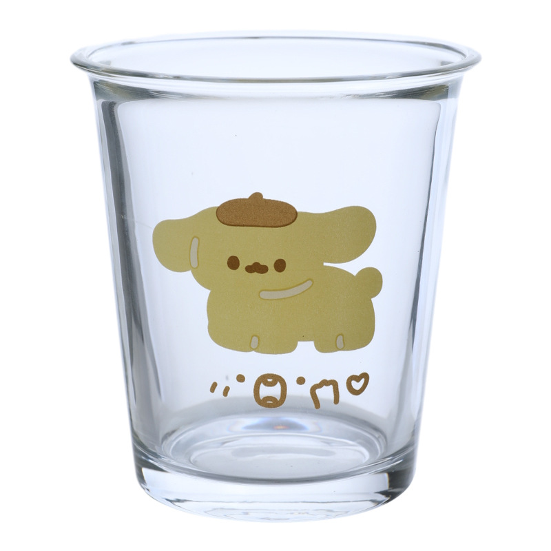 Bolimei Korean InS-style glass cold brew coffee cup, rabbit water cup, glass cup, large-capacity drinking cup Item Picture