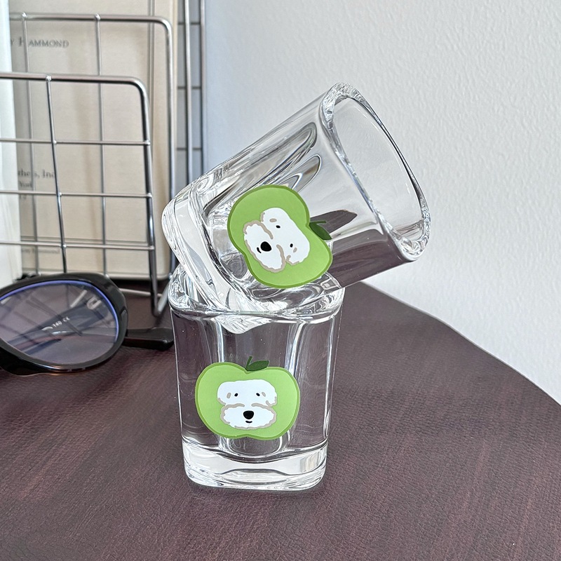 Customized glass bite-ounce cups, Italian espresso cups, Korean household couple water cups Application Scenario