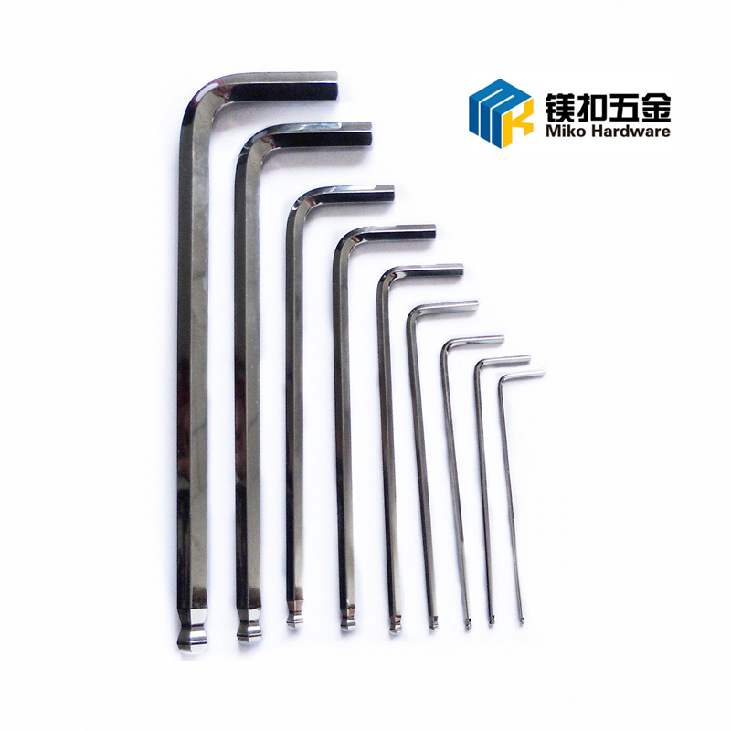 Quick straight socket L-shaped wrench, simple installation socket wrench, hex key details Picture