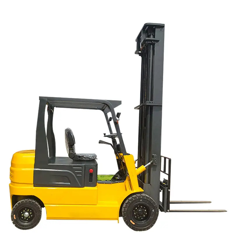 Ride-on small electric four-wheel forklifts 1/2/2.5/3 ton loading and unloading forklifts, fully electric hydraulic handling forklifts Item Picture