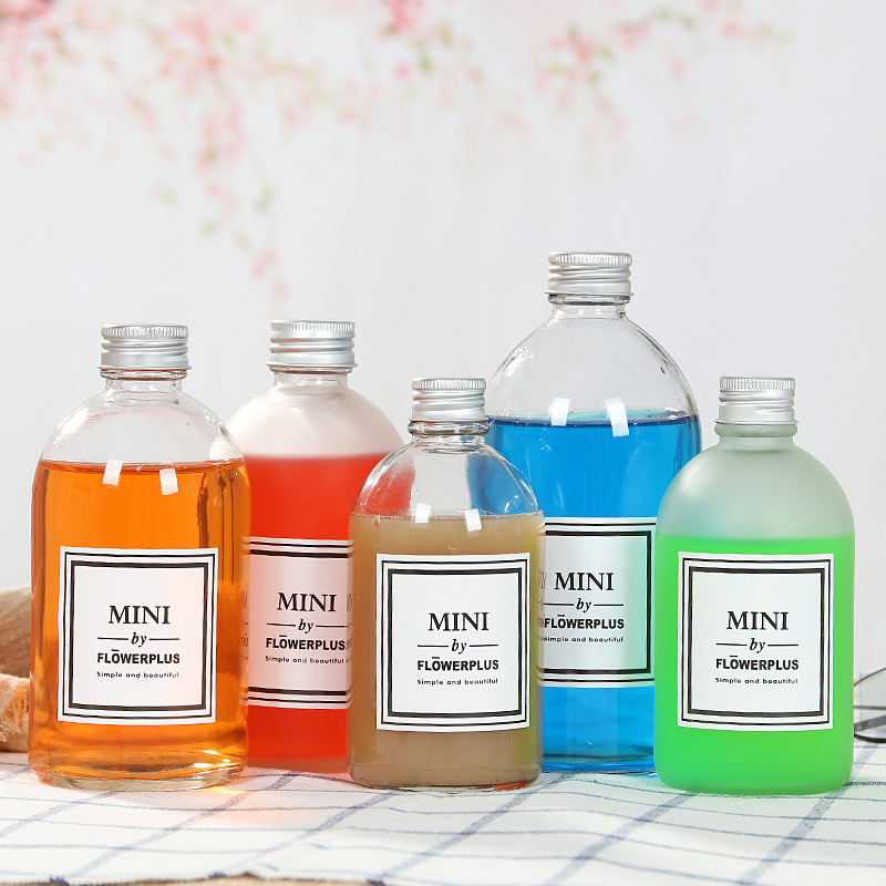 Wholesale of 500ml cold drink fruit wine tea bottles with aluminum caps, juice and salt water bottles of the same style as the popular ones full figure