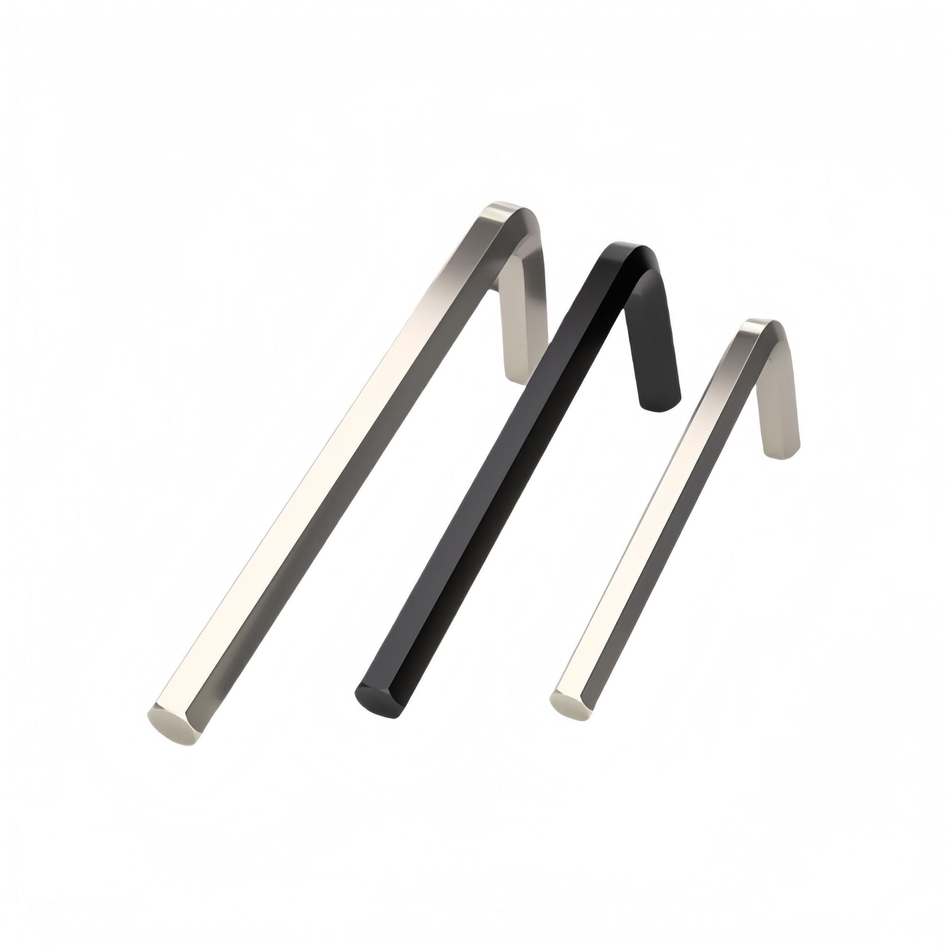 Manufacturer's metric 7-shaped L-shaped hex key tool, simple bicycle 1.5-10 wrench, galvanized Allen wrench details Picture