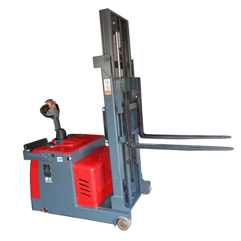 Keli counterweight legless electric forklift, single and double-sided pallet stacker, loading and unloading, shelf loading and lifting forklift Application Scenario