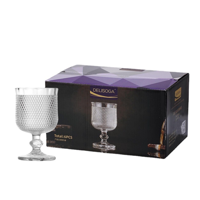 DELISOGO European-style engraved multi-functional cups, juice cups, wine cups, beverage cups, glass cups wholesale with logo printing Application Scenario