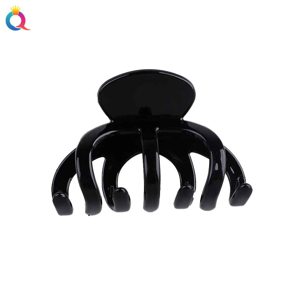 Qiyue large hair clips with a high-end feel, Korean shark clips, creative hair curls, hair grabbers, women's plastic hair grabbers, and hair accessories wholesale Item Picture