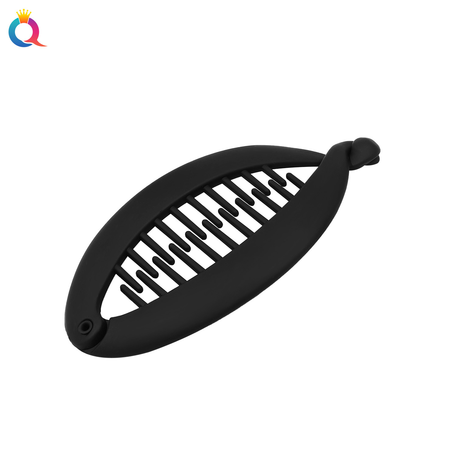 Qiyue Cross-border PC wide bean Clip Hair Bun Magic Tool, feminine hair clip, Banana Clip Hair tie, Hair Crush, Hair accessory wholesale Item Picture