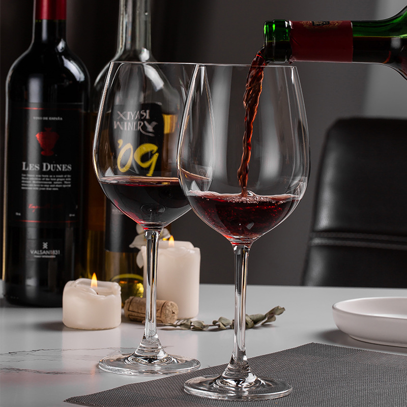Iderita creative crystal wine glasses, goblets, wine glasses, champagne glasses, wine set wholesale with LOGO printing details Picture