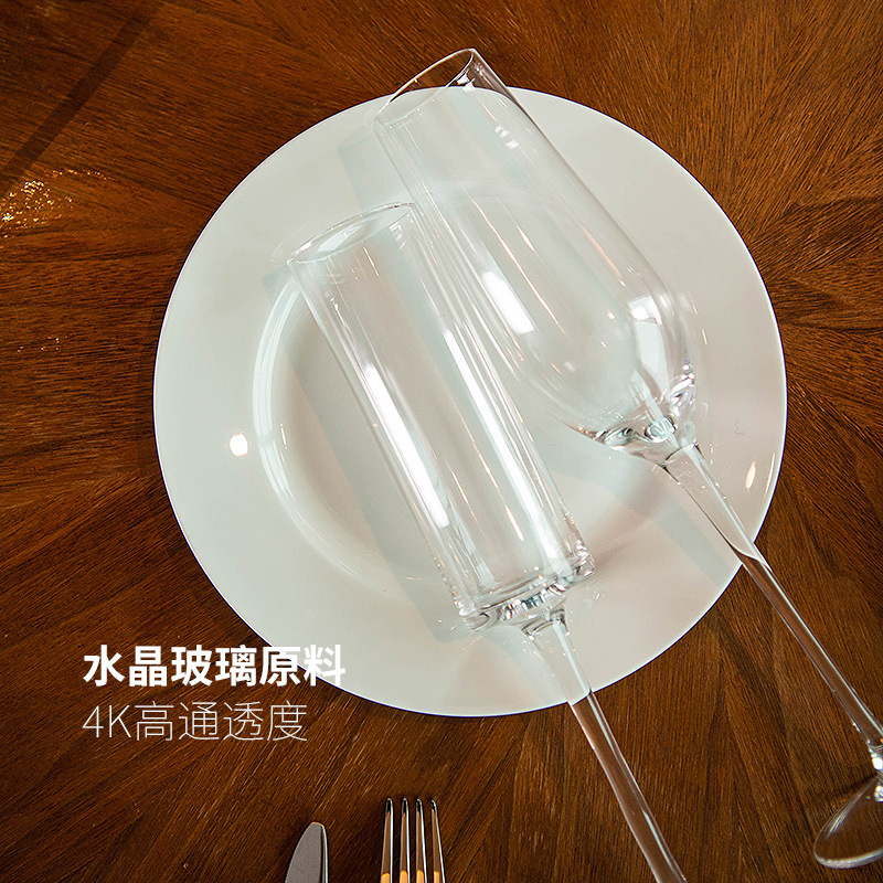 Wholesale of high-end champagne glass sets, home wedding highball glasses, creative sweet wine glasses, cocktail glasses and red wine glasses details Picture