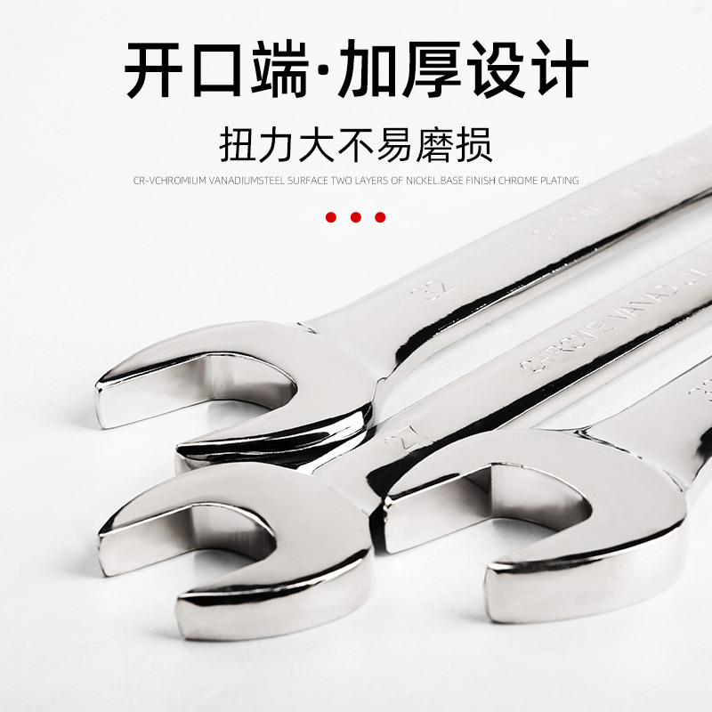 Wholesale dual-purpose ratchet wrenches with plum blossom opening, chrome-vanadium steel multi-functional quick mirror wrenches, and double-ended wrench tools Application Scenario