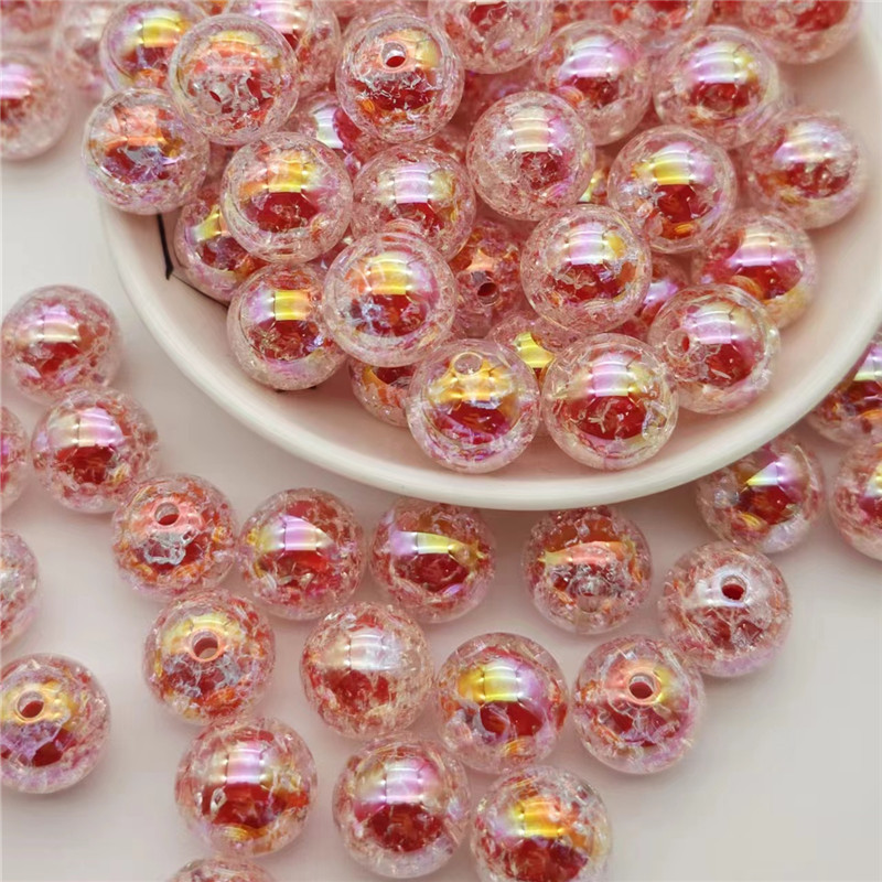Sugar heart burst beads acrylic beads diy mobile phone chain accessories, bracelet jewelry accessories, hair accessories, head accessories full figure