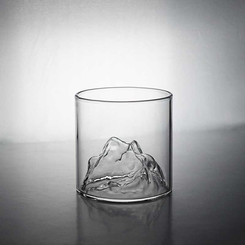 Whisky wine glasses, Mount Fuji high borosilicate glass transparent glasses, household glass wine glasses Application Scenario