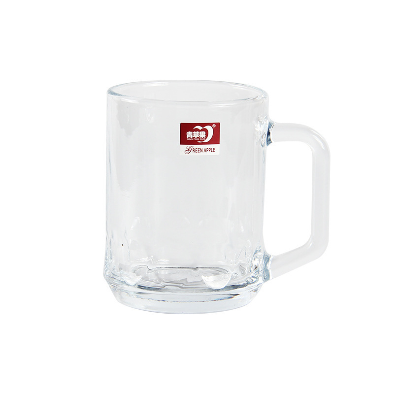 Mugs, thickened glass cups, household water cups, tea drink cups, beverage cups, juice breakfast cups, milk cups wholesale Item Picture