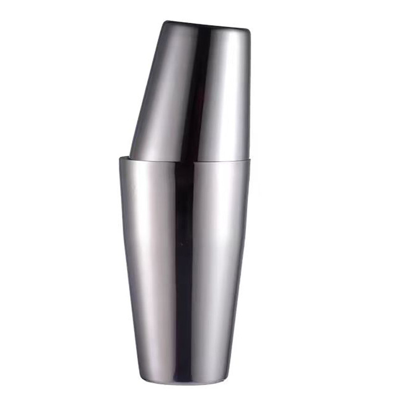 Factory direct sales 304 Boston Shaker cup, Shaker jug, American-style cocktail with base Item Picture