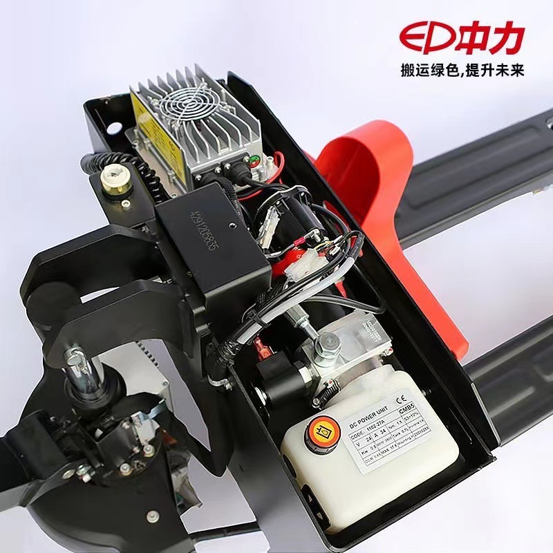 Zhongli electric forklift 1.5-ton electric hydraulic small weighing transport vehicle, 2-ton hydraulic transport vehicle with electronic scale Specification drawing