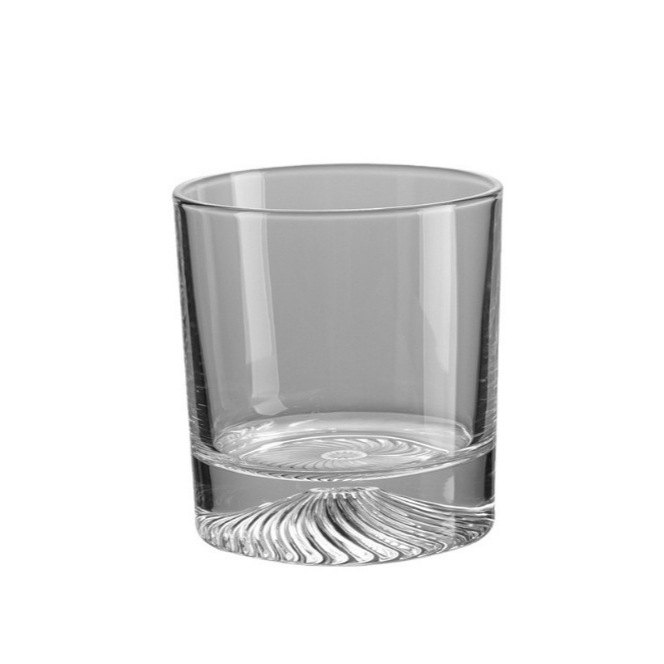 Japanese-style thickened screw-bottom crystal glass, whisky glass and ice hockey glass, retro and creative Western-style wine glass Item Picture