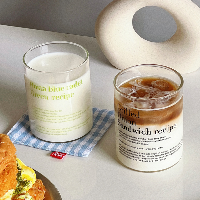 Bolimei custom glass cups, high borosilicate water cups, heat-resistant glass cups, Korean-style cups Application Scenario
