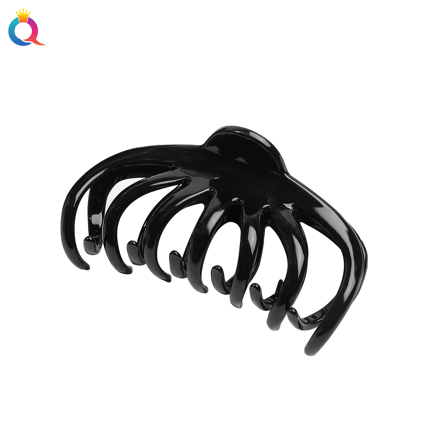 Qiyue Cross-border PC Watermelon Hair Clips, Fashionable updo Hair Grabbers, Back head Grabbers, Shark clips, Yiwu Accessories wholesale Item Picture