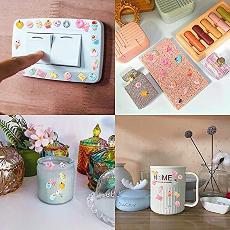 Glue dispensing accessories, water cup stickers, seamless double-sided tape stickers, removable tape stickers, transparent DIY phone cases, fridge magnets Application Scenario