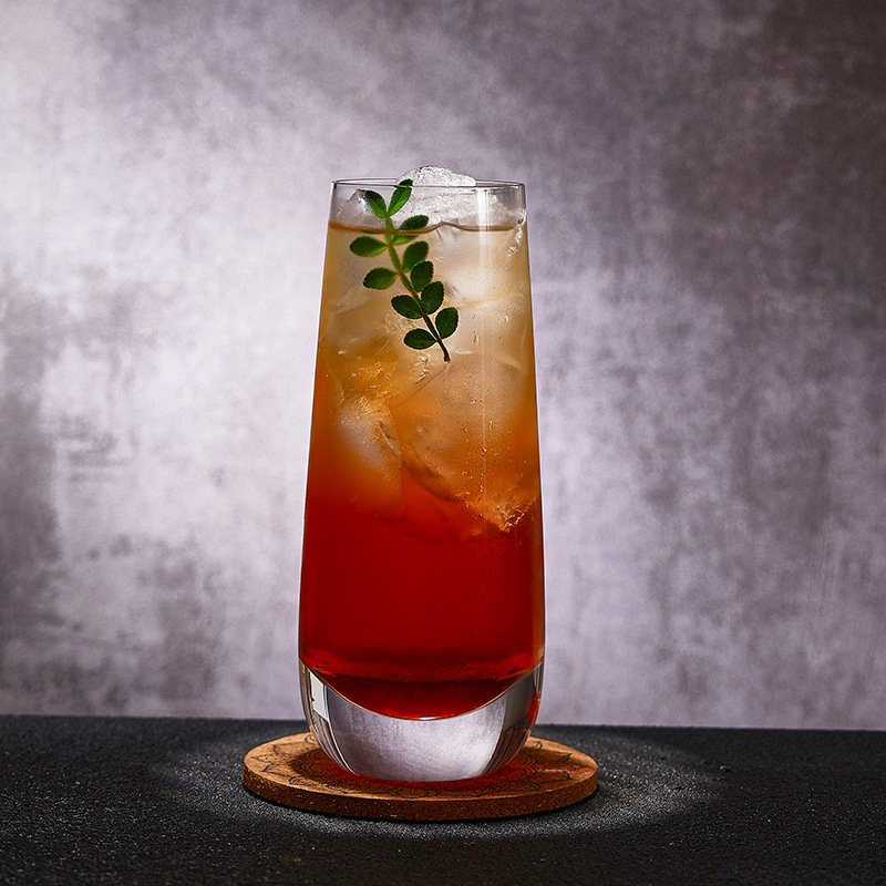 Creative handcrafted thick-bottomed cocktail glasses, Coring glasses, mojito glasses, high-end cocktail glasses, large-capacity juice glasses, beverages details Picture