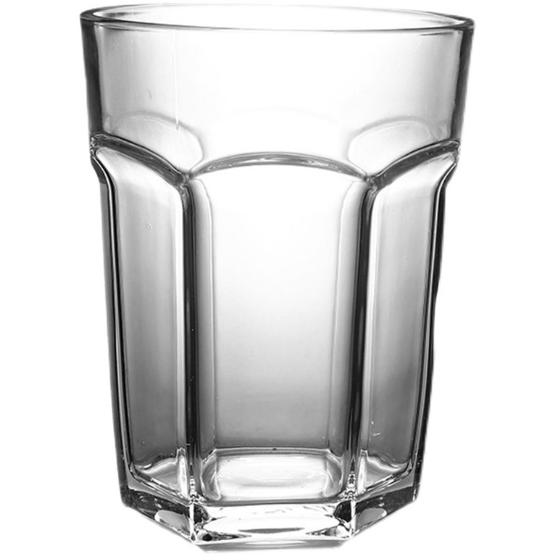 Extra-large beer mug, craft draft beer cup, glass hexagonal cold drink juice cup, popular restaurant large-capacity hero cup Item Picture