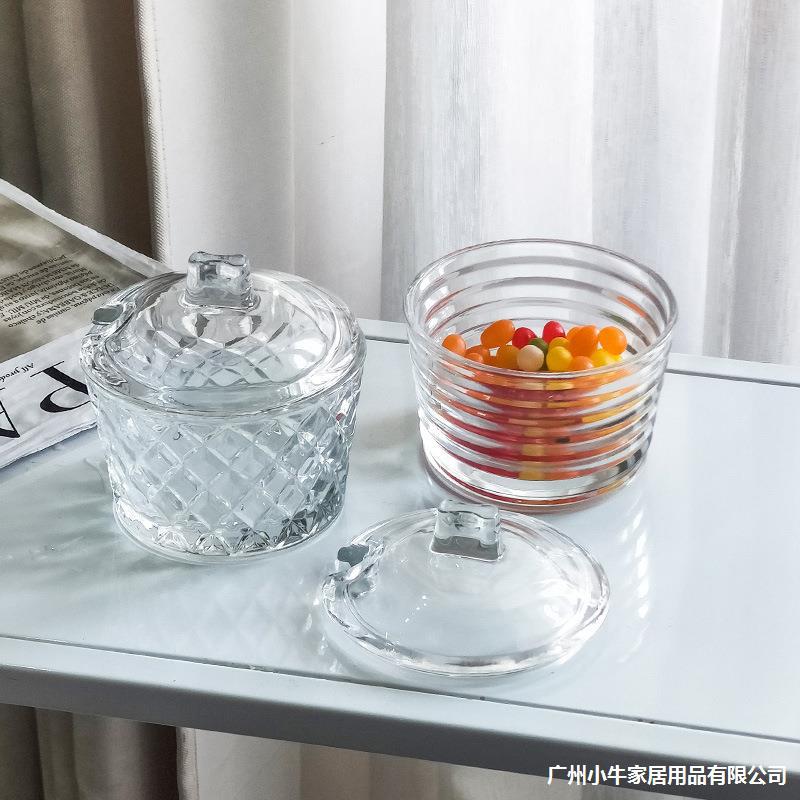 Sealed jars, glass bottles, covered storage boxes, sugar jars, storage jars, pickle jars, food-grade glass jars, grains and cereals Specification drawing