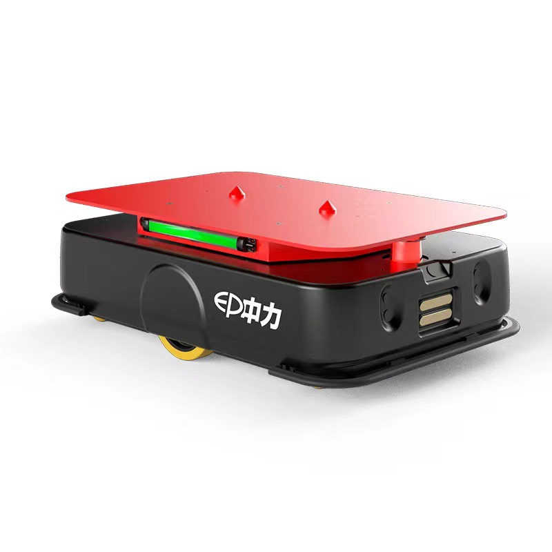 Beijing Zhongli Factory AGV intelligent material handling vehicle Mobile laser navigation electric flat car Item Picture