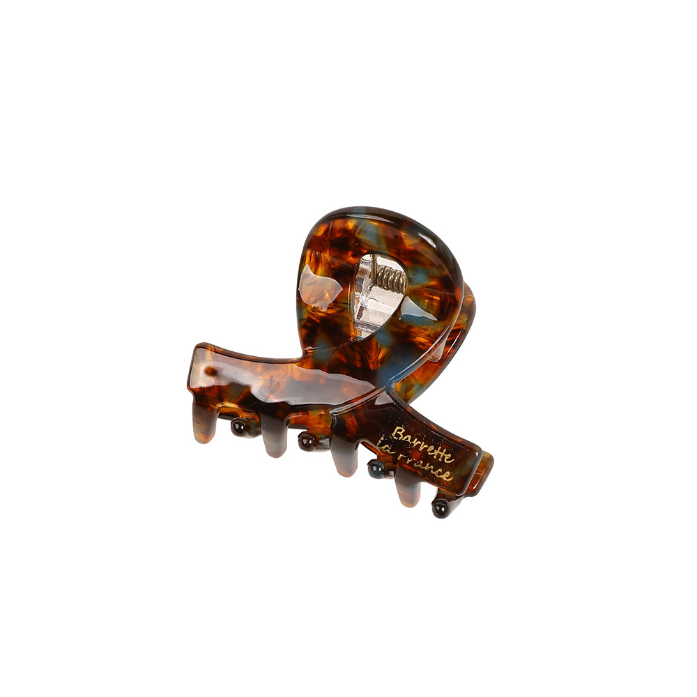 Wholesale of Qiyue Korean version acetate Mini hair clips, ins gold label hair clips, mini stylish bangs clips, side hair clips Item Picture