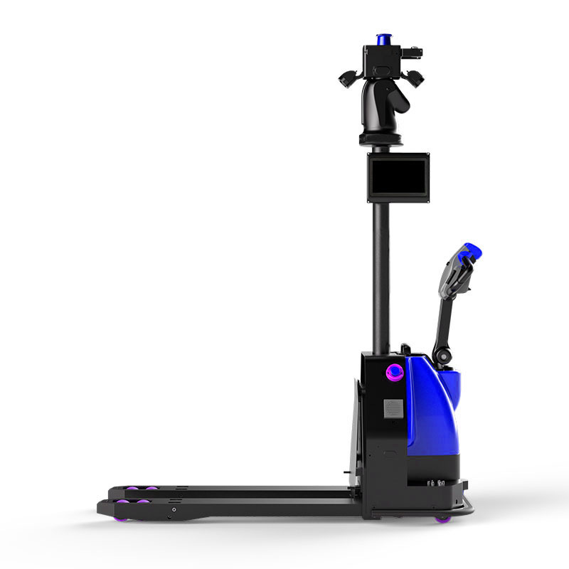 Fully automatic laser agv forklifts, agv carts, pallet handling robots, unmanned AGVs, intelligent electric forklifts Item Picture