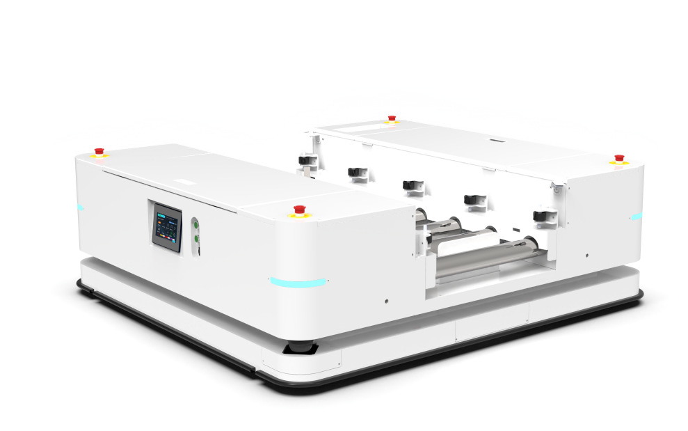 Factory assembly line workbench/lifting roller type AGV material frame material handling vehicle laser navigation unmanned transport vehicle undefined