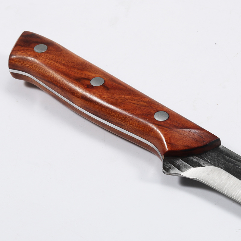 Yangjiang hand-forged ham knife, sharp 5-chromium stainless steel bone-removing knife, watermelon knife, special meat separation and cutting knife Specification drawing