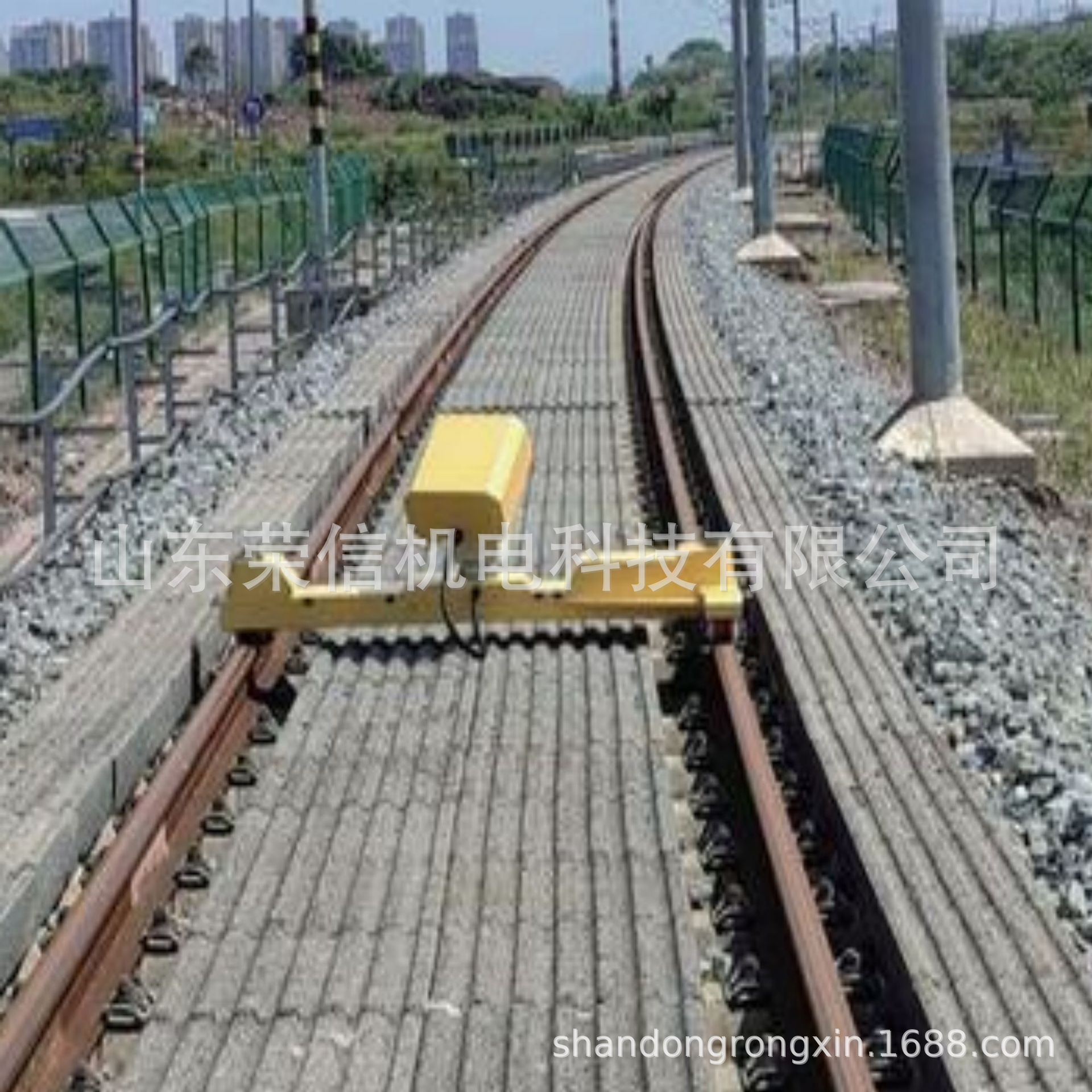 Intelligent inspection system for catenary suspension devices, intelligent inspection robot for suspension devices Application Scenario