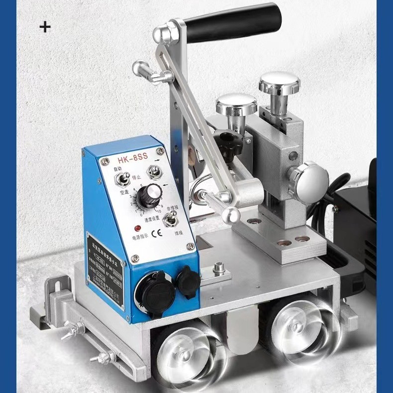 The HK-8SS portable automatic welding trolley track-type fillet welding machine automatically welds the portable CG1-30S Application Scenario