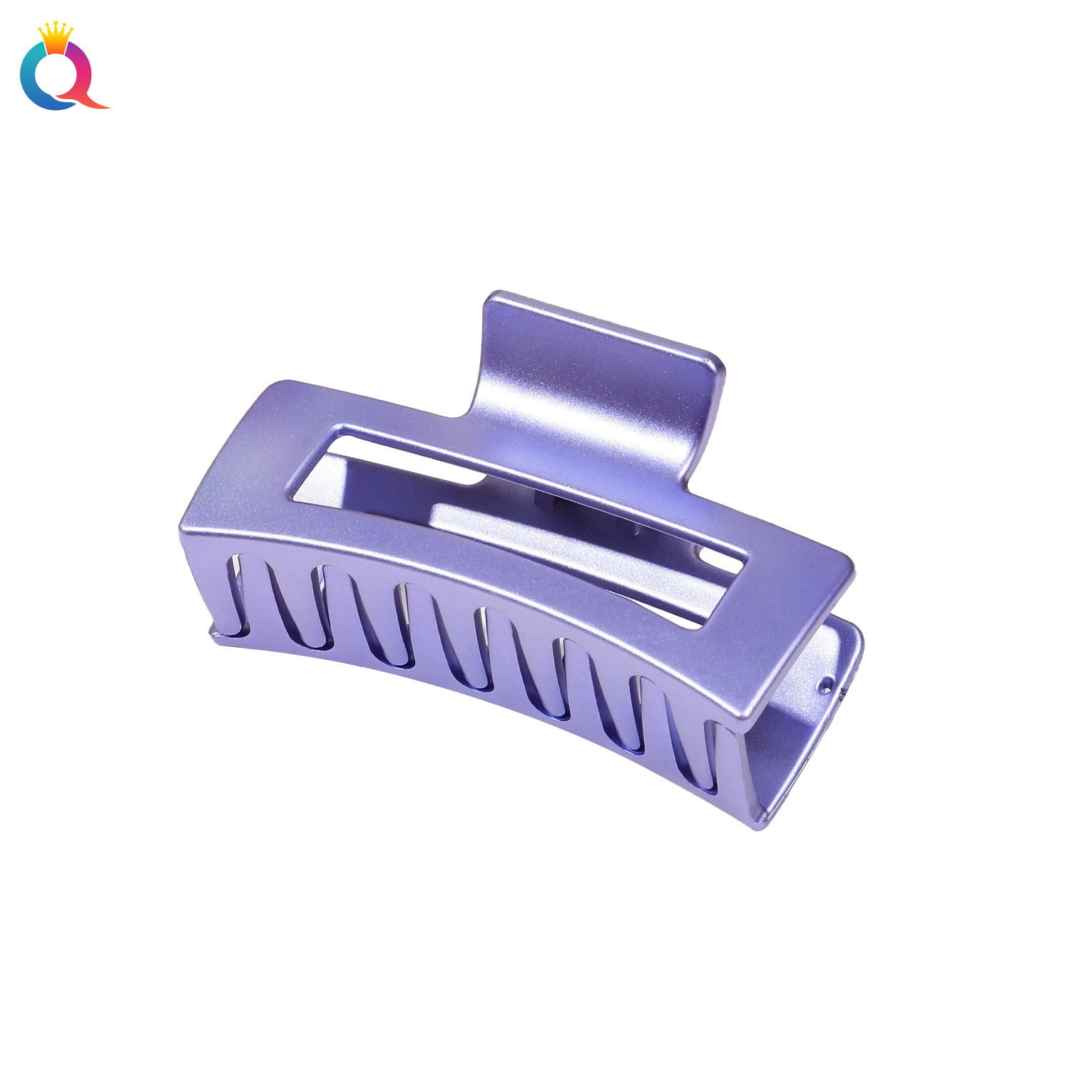 Qiyue Pearl matte hair clip, women's gradient simple updo hair clip, shark clip, back of the head hair accessory wholesale Item Picture